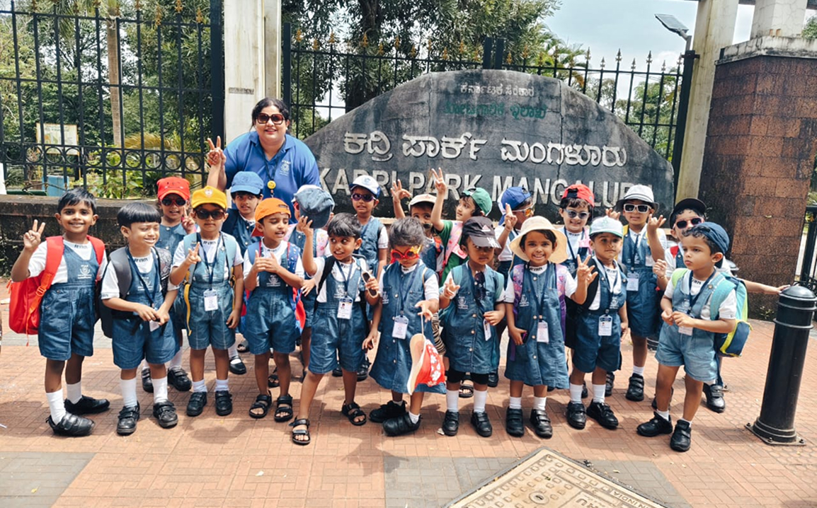Our little Montessori stars had a joyful day at Kadri Park